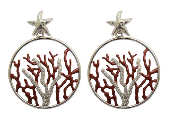 Boucles d'oreilles Misis Femme Reef Party in Argent Zircone OR09477 - OR09477